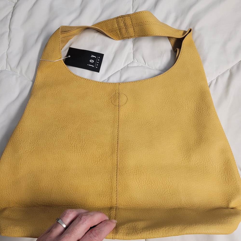 Joy Susan yellow Hobo bag